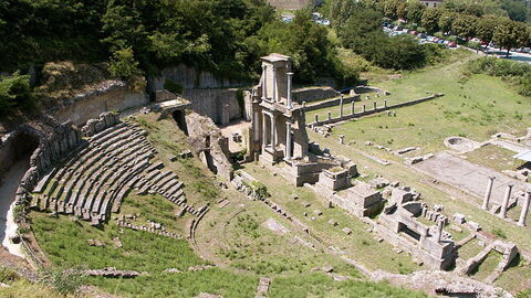 L'ancien théâtre Romain de Volterra