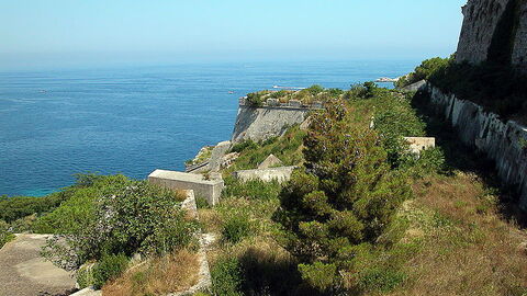 Fortifications des Médicis sur l'île d'Elbe