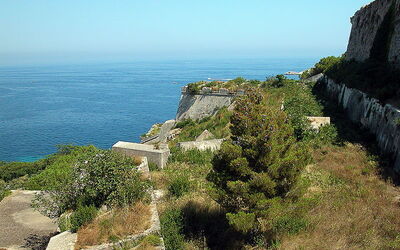 Fortifications des Médicis sur l'île d'Elbe