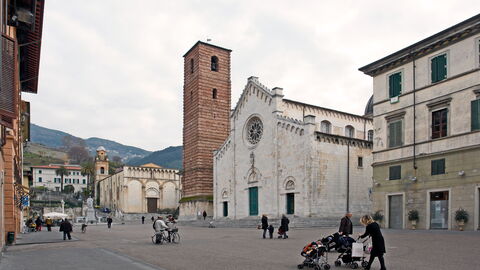 Place de la ville de Pietrasanta