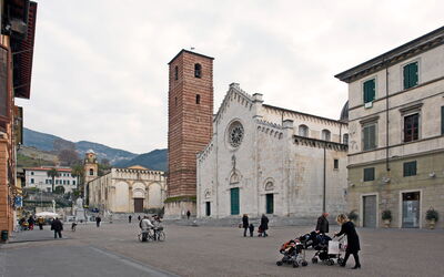 Place de la ville de Pietrasanta