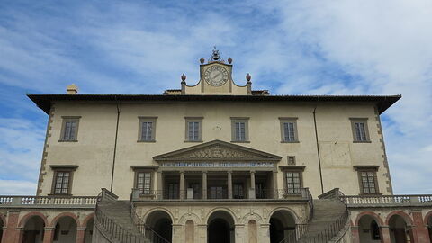 Villa Poggio a Caiano, façade