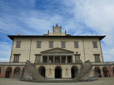 Villa Poggio a Caiano, façade