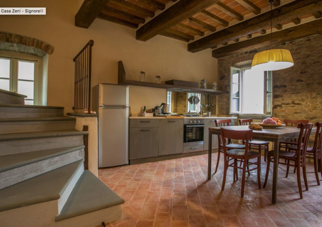 Casa Zeni-Signorelli, intérieur