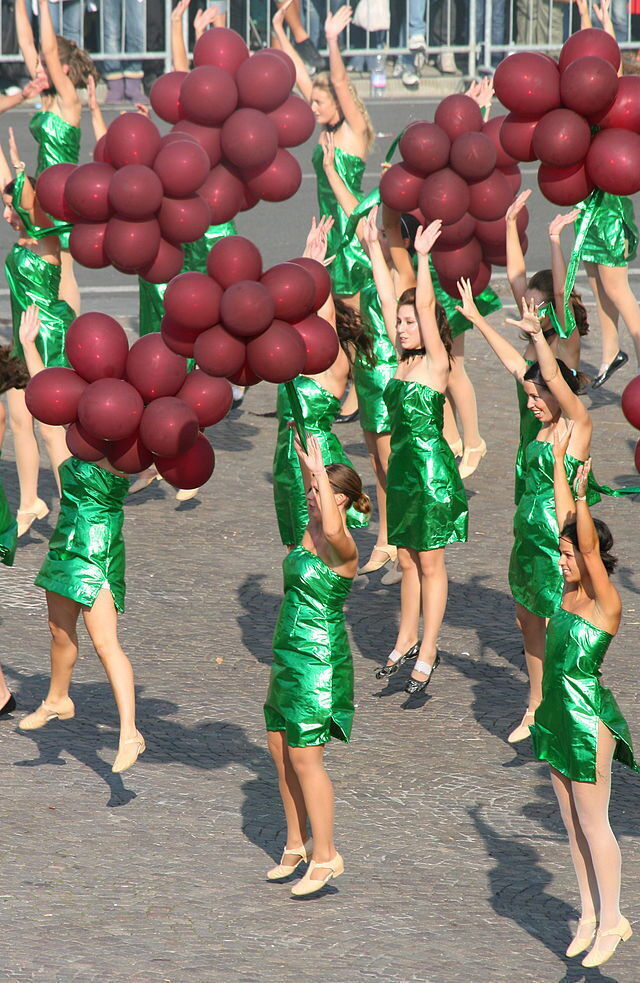 Le festival du raisin à impruneta