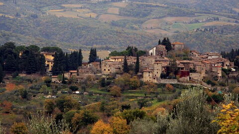 Vue sur Greve in Chianti
