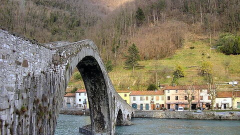 Le pont du diable à Borgo a Mozzano
