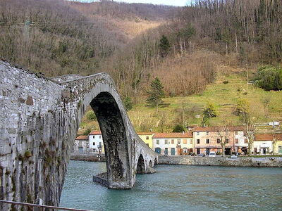 Le pont du diable à Borgo a Mozzano