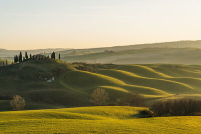 Un paysage de Toscane