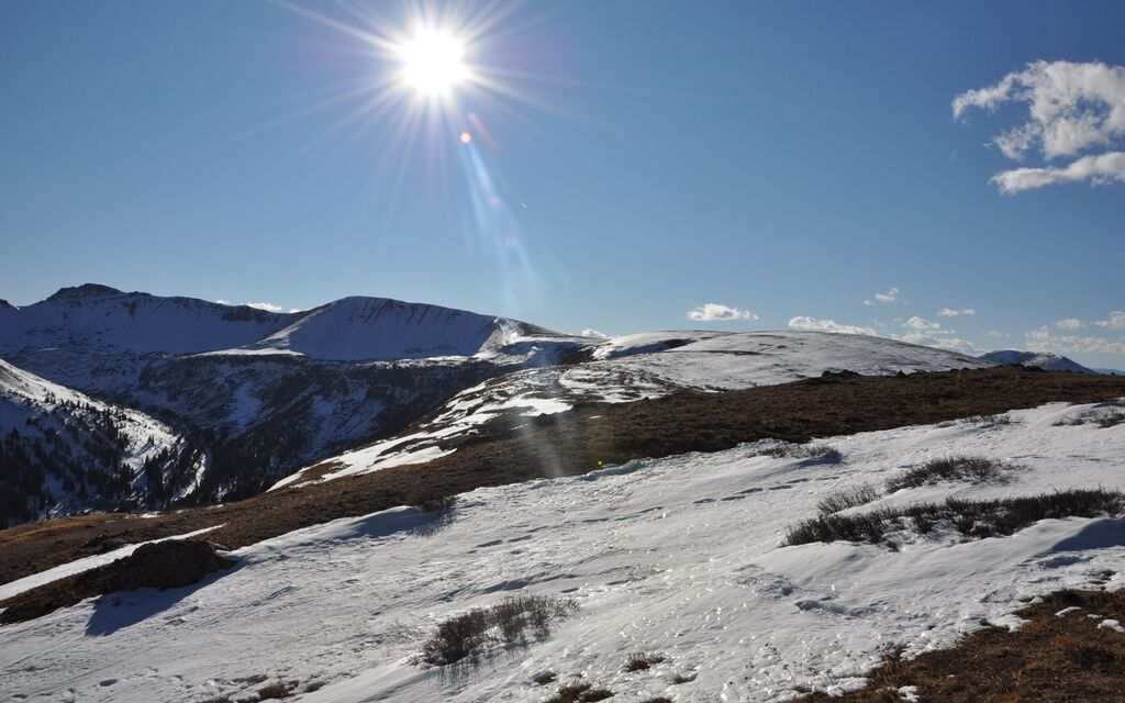 The shine of Independence Pass