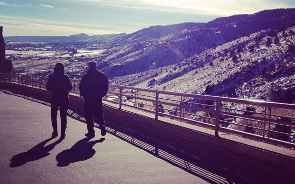 Red Rock in the Colorado Sun
