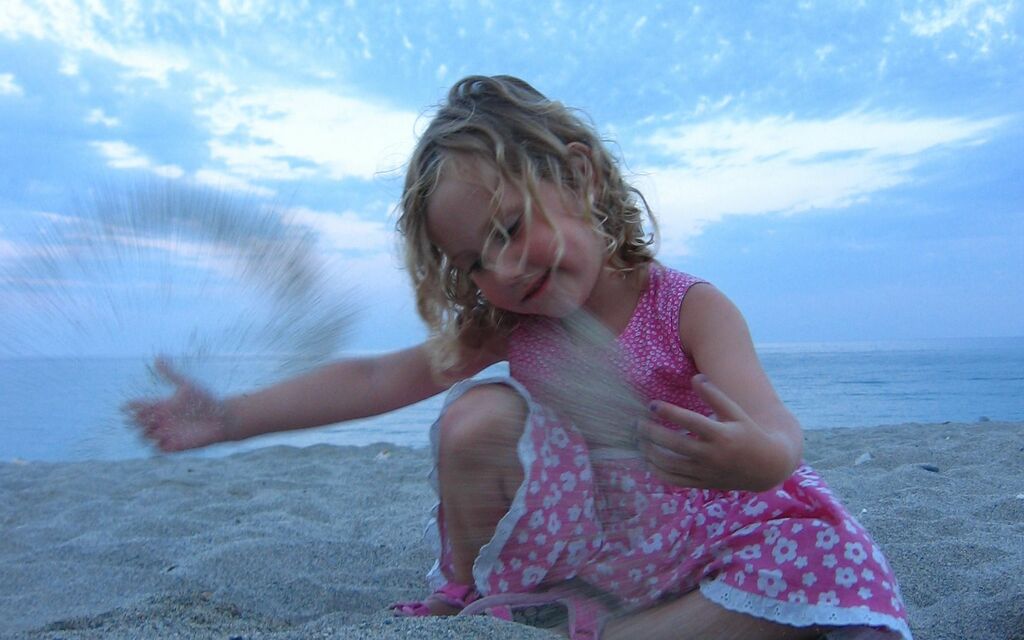 Heerlijk spelen in het zand!