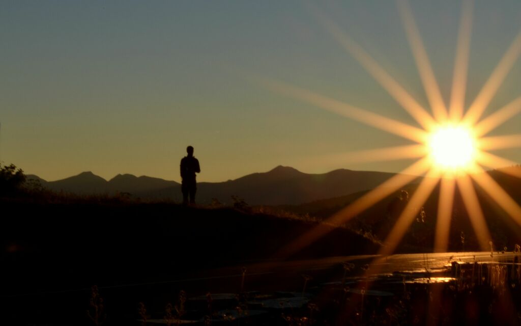 Il sole si alza e ci da il buongiorno