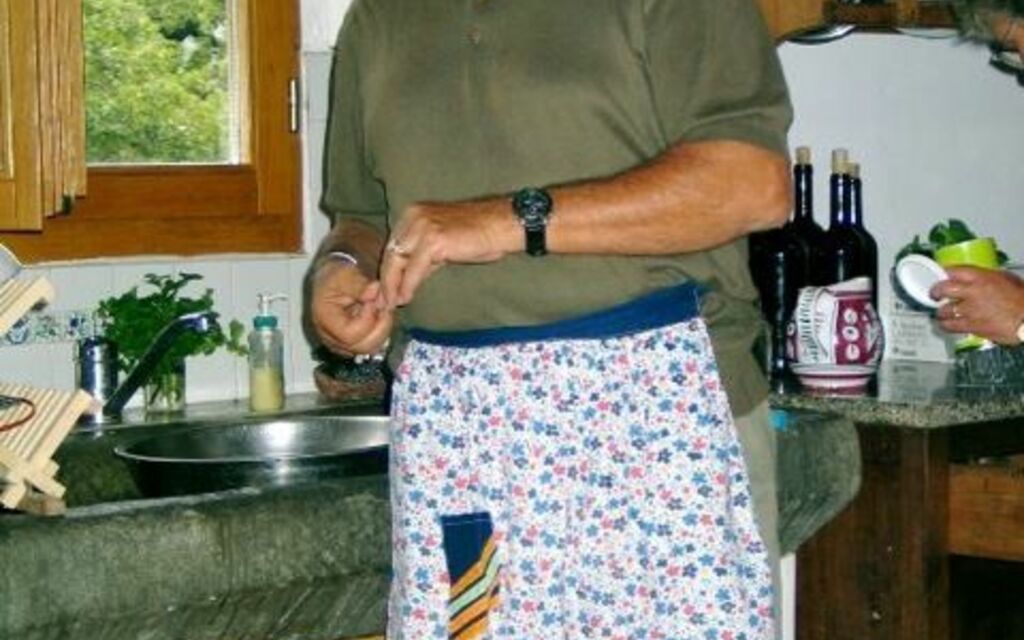 A Flowered Apron in Tuscany