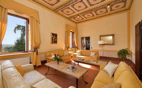 Villa Rocchi: Pièce, Plafond, Design Intérieur, Propriété, Salon, Meubles, Bâtiment, Immobilier, Suite, Mur
