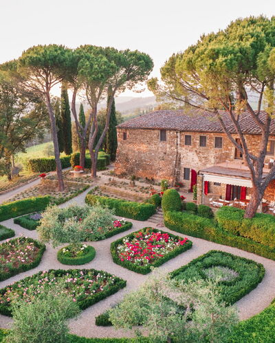 Villa Le Corti: Fleur, Jardin, Arbuste, Couverture De Sol, Printemps, Aménagement Paysager, Jardin Botanique, Arrière-Cour, Hacienda