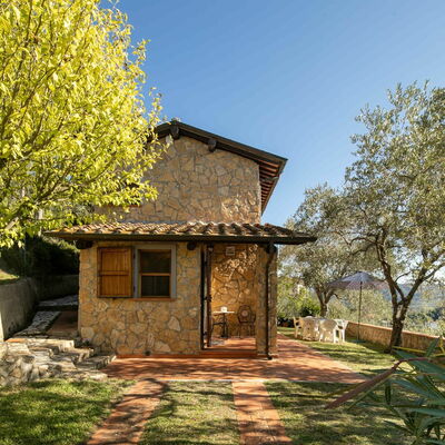 Villa Del Colle: Plante, Ciel, Propriété, Communauté Des Plantes, Fenêtre, Paysage Naturel, Bâtiment, Arbre, Bois, Lot Terre