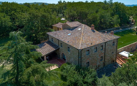 Villa Il Prato: Architecture, Biens, Paysage, Arbuste, Domicile, Zone Rurale, Manoir, Ferme, Villa, Hacienda