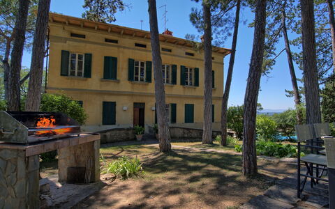 Il Poggio Di Patrignone: Propriété, Maison, Bâtiment, Domicile, Biens, Immobilier, Arbre, Architecture, Pièce, Chalet