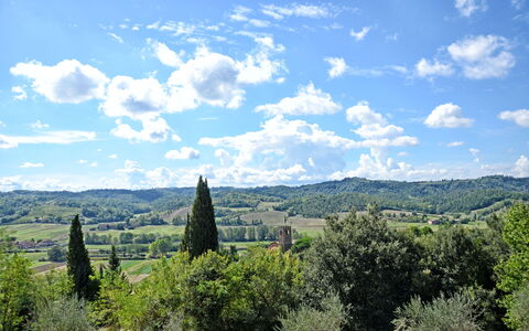 Il Fienile Di Giovanna: Ciel, La Nature, Paysage Naturel, Végétation, Nuage, Arbre, Colline, Cumulus, Horizon, Paysage