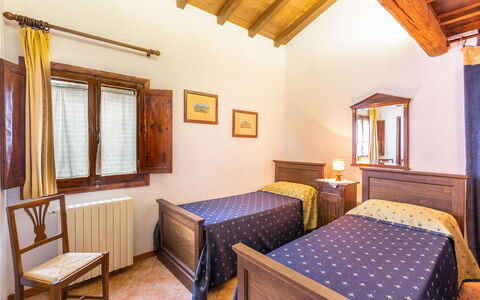 I Pioppi: Pièce, Meubles, Lit, Propriété, Chambre, Bâtiment, Plafond, Design Intérieur, Maison, Drap De Lit