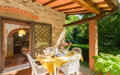 La Ripresa: Propriété, Bâtiment, Pièce, Immobilier, Maison, Meubles, Patio, Table, Porche, Chalet