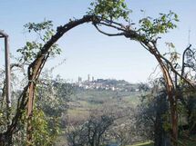 Le panorama du jardin