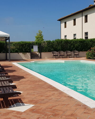 Villa Dei Michelangioli a Brolio: Piscine, Propriété, Bâtiment, Maison, Immobilier, Recours, Villa, Domicile, Loisir, Appartement