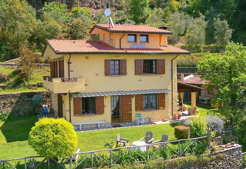 Villa La Collinetta: Plante, Fenêtre, Propriété, Bâtiment, Vert, Arbre, Maison, Jaune, Végétation, Chalet