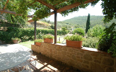 Villa Oleandro: Propriété, Immobilier, Pièce, Maison, Bâtiment, Paysage, Arrière-Cour, Ombre, Aménagement Paysager, Domicile