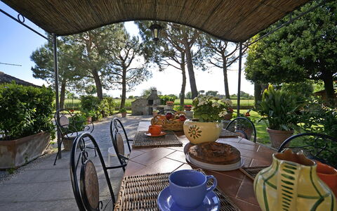 Casa i Pini: Propriété, Immobilier, Domicile, Maison, Bâtiment, Patio, Porche, Pièce, Biens, Cour