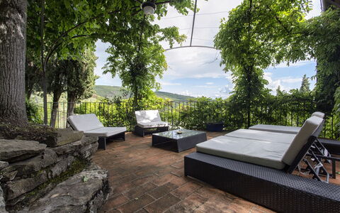 Villa Del Sole: Propriété, Immobilier, Pièce, Bâtiment, Domicile, Maison, Biens, Meubles, Patio, Arbre