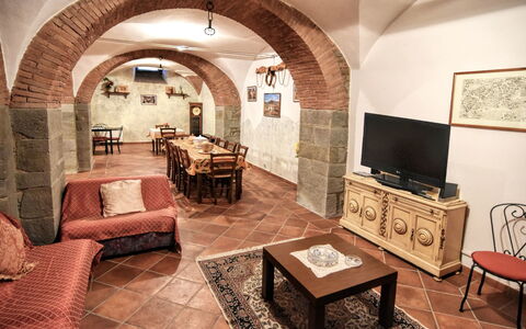 Villa Il Palazzo: Pièce, Propriété, Design Intérieur, Bâtiment, Meubles, Salon, Architecture, Immobilier, Cambre, Maison