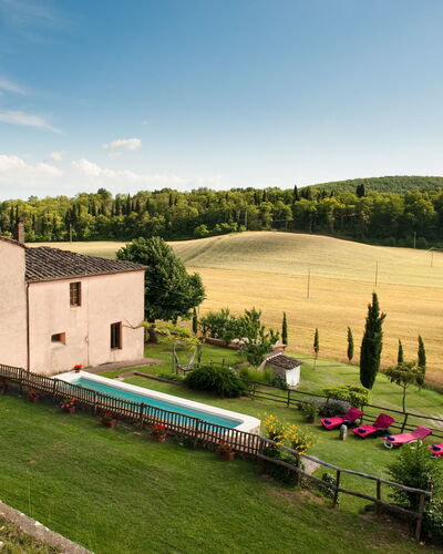Villa Le Caggia: Propriété, Maison, Paysage Naturel, Domicile, Chalet, Ciel, Zone Rurale, Ferme, Biens, Ferme