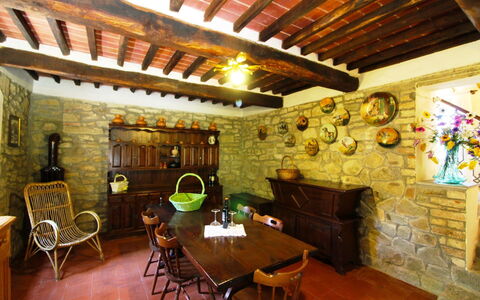 Villa Gioiosa: Bâtiment, Propriété, Pièce, Design Intérieur, Maison, Plafond, Restaurant, Meubles, Biens