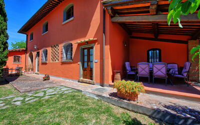 Montegufoni: Maison, Domicile, Biens, Ferme, Hacienda, Jardin, Villa, Aménagement Paysager, Cour, Piscine