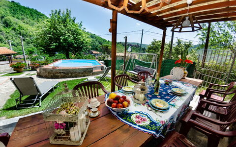 Casa Di Renzo: Propriété, Plate-Forme, Arrière-Cour, Patio, Immobilier, Maison, Domicile, Bâtiment, Pièce, Porche