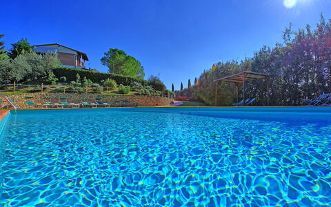 Casa Vasco: Piscine, Bleu, L'Eau, Jour, Paysage Naturel, Bleu Majorelle, Bleu Azur, Loisir, Ville Resort, Paysage