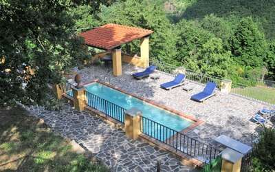 Villetta Gattaia: Plante, Arbre, Paysage, Immobilier, Loisir, Eco Hôtel, Composite, Design Urbain, Toit, Piscine