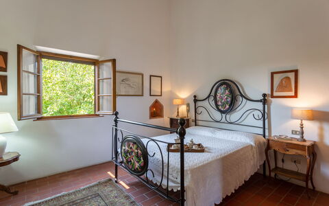 Casa La Rotta: Chambre, Lit, Pièce, Meubles, Propriété, Cadre De Lit, Design Intérieur, Drap De Lit, Bâtiment, Maison