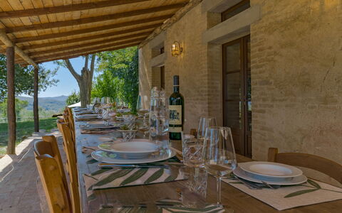 Castello D'Ombrone: Propriété, Pièce, Bâtiment, Immobilier, Table, Maison, Design Intérieur, Biens, Meubles, Porche