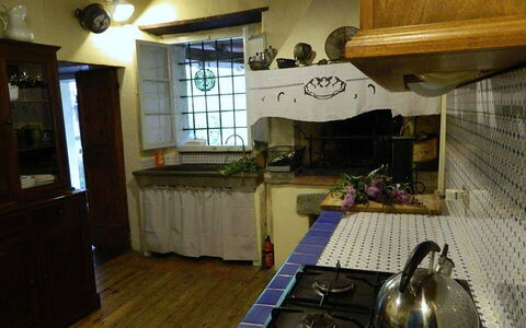 Emilia: Propriété, Éclairage, Cabinetry, Cuisine, Design Intérieur, Comptoir, Bois, Fenêtre, Plante D'Appartement, Sol