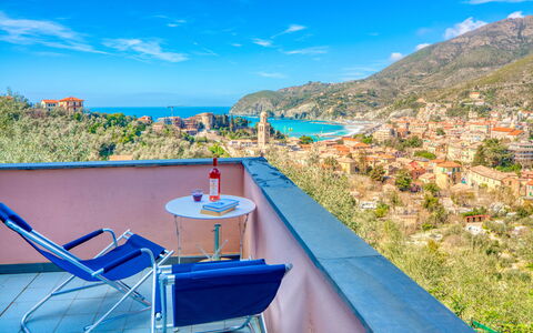 Olivi Del Mesco - Levanto: Bleu, Propriété, Bleu Azur, Vacances, Immobilier, Ciel, Maison, Mer, Côte, Tourisme