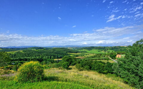 Casa Legoli: Paysage Naturel, Ciel, La Nature, Vert, Végétation, Prairie, Environnement Naturel, Bleu, Colline, Herbe