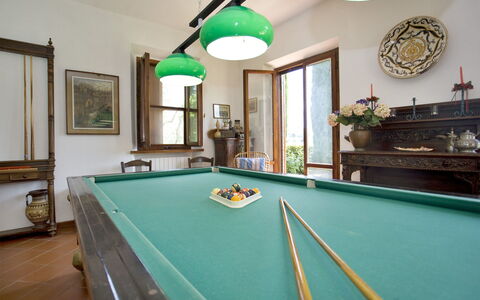 La Fonte: Salle De Billard, Table De Billard, Bassin, Pièce, Salle De Récréation, Jeux, Anglais Billard, Propriété, Meubles, Table