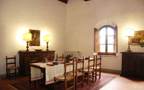 Malmantile: Pièce, Propriété, Bâtiment, Meubles, Design Intérieur, Salle À Manger, Table, Plafond, Maison, Sol