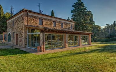 location de vacances La Rimessa - Montaione, Toscane, Italie - Casa Padronale