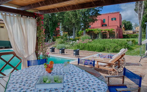 Tenuta Cambiano: Propriété, Bâtiment, Maison, Pièce, Patio, Immobilier, Meubles, Domicile, Design Intérieur, Arrière-Cour