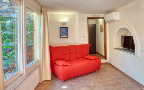 Portovecchio Apartments - Levanto: Design Intérieur, Meubles, Sol, Bois, Sol, Pièce, Plafond, Canapé, Salon, Appartement