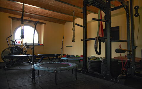 Villa Pianvecchio: Pièce, Le Fer, Gym, Faisceau, Forme Physique, Machine, Machine D'Exercice Physique, Equipement D'Exercice